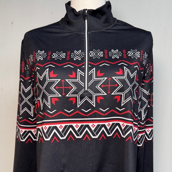 Krimson Klover “Snowbank” 1/4 Zip Base Layer Top Size XL - Picture 3 of 13